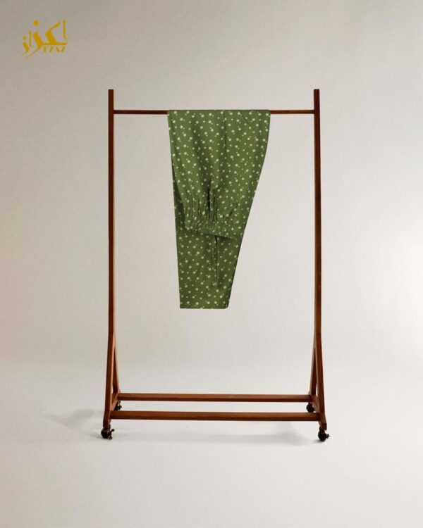 Two Piece Set  (Cotton)(Olive Green) - Image 3