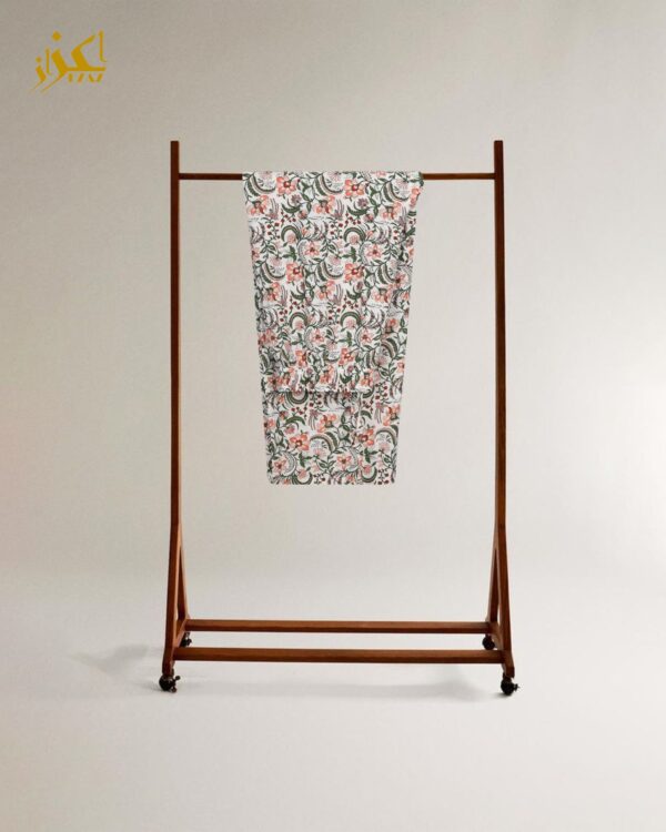 Two Piece Set (Cotton) (Ornate Floral) - Image 3