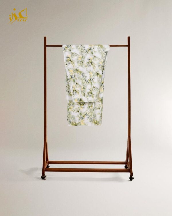 Two Piece Set (Cotton) (Olive Bloom) - Image 3
