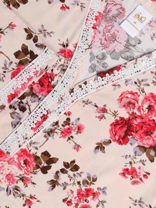 Two Piece Set (Cotton-Rose) - Image 2